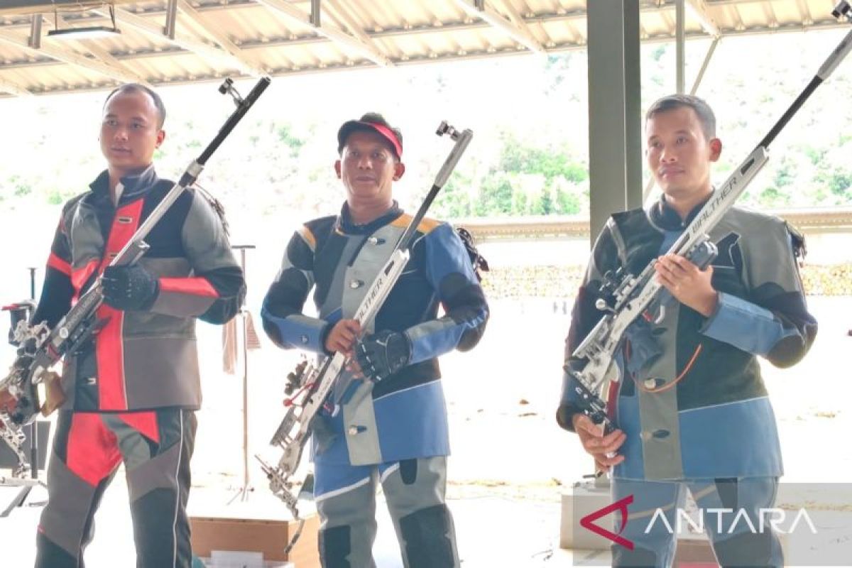 Atlet menembak asal Bekasi Trisnarmanto sumbang emas PON untuk Jawa Barat