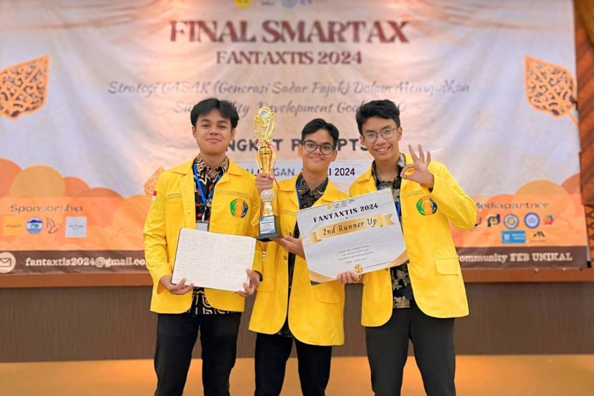 Tiga mahasiswa vokasi UI raih juara kompetisi SMARTAX