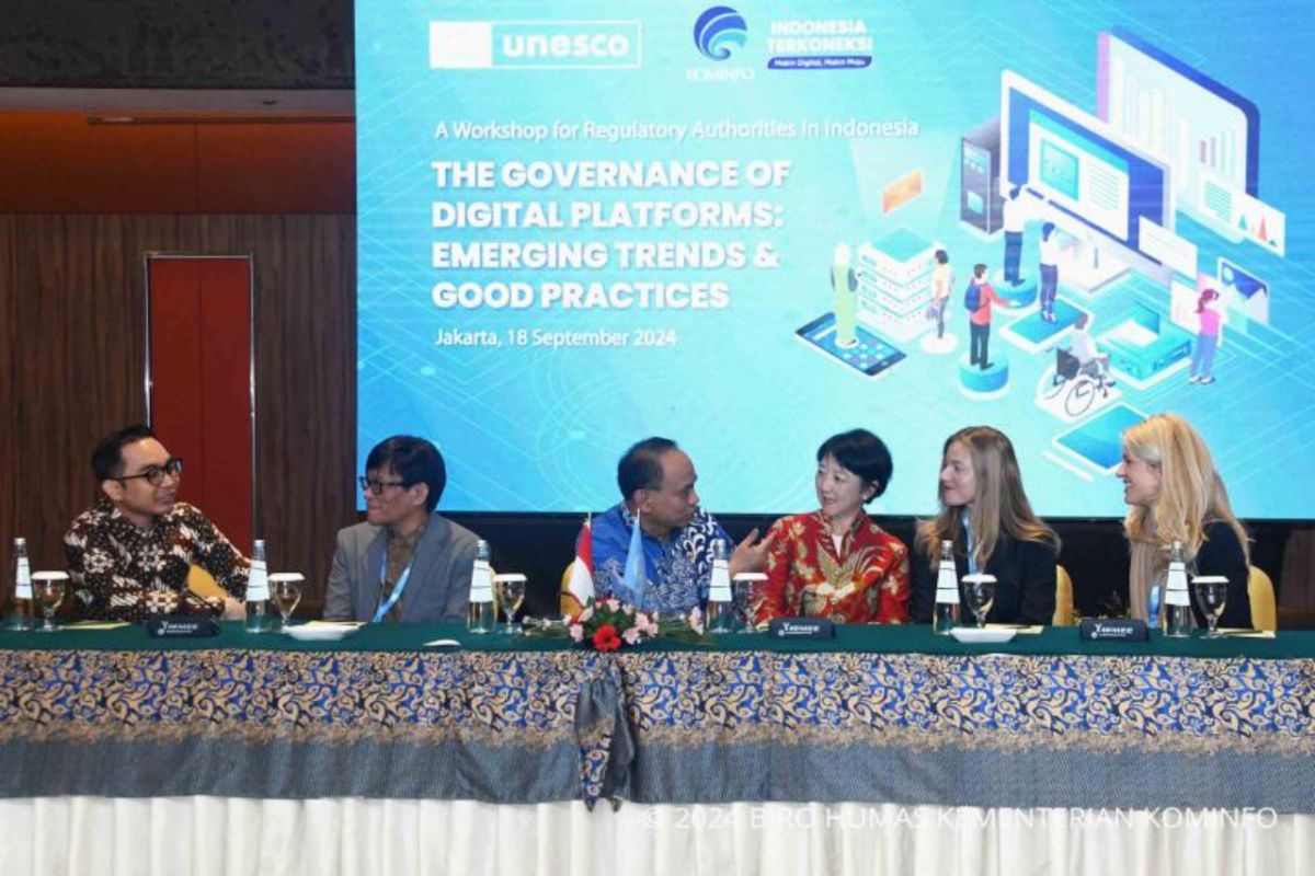 Pemerintah atur platform digital mengacu pada pedoman UNESCO