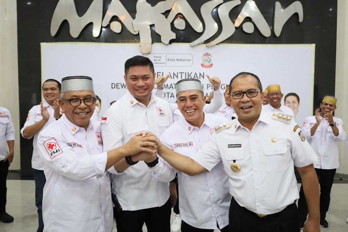 Wali Kota Makassar kukuhkan Tim Sibat PMI periode 2024-2029