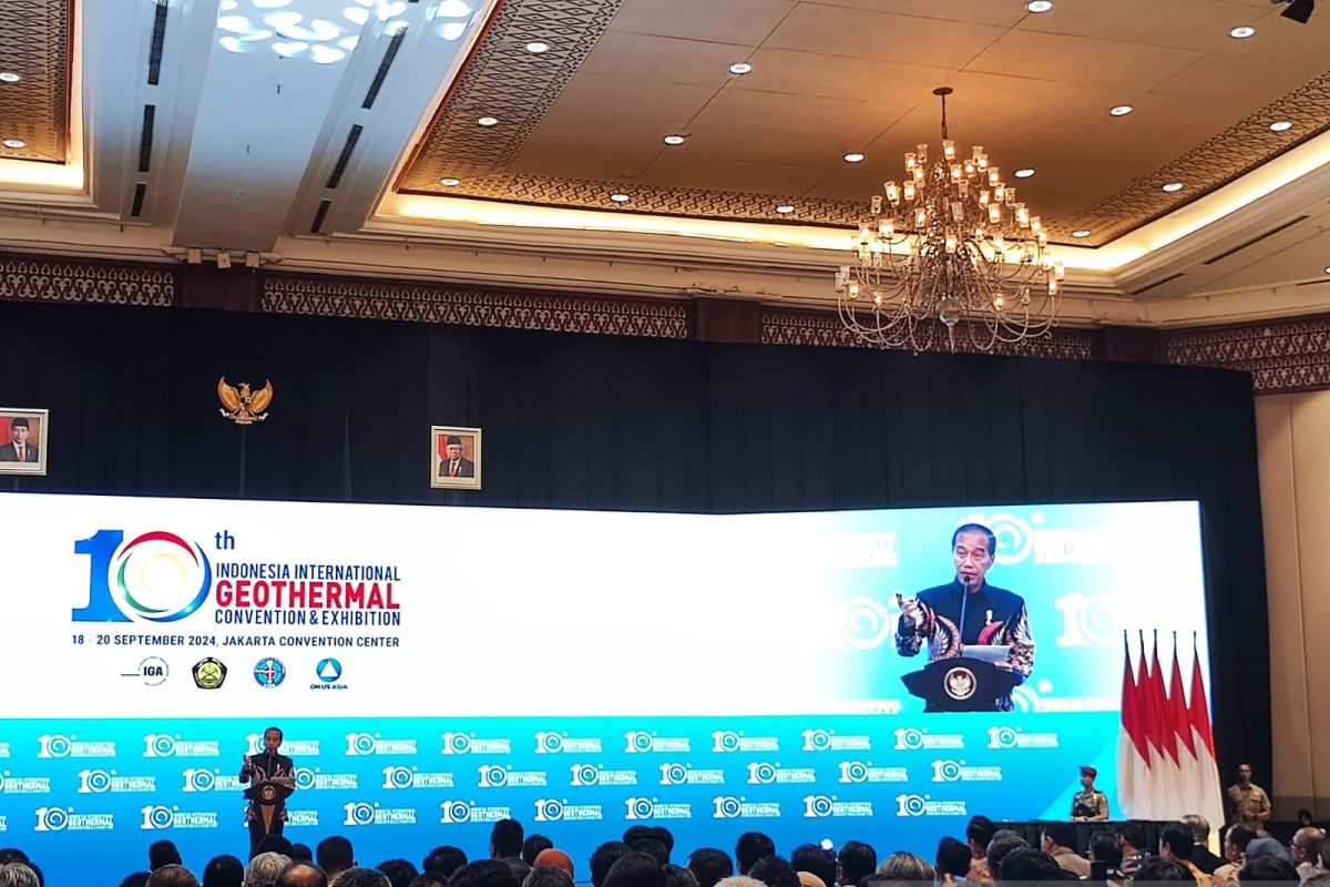 Terkait pembangunan PLTP, Jokowi heran proses perizinan bisa 5-6 tahun