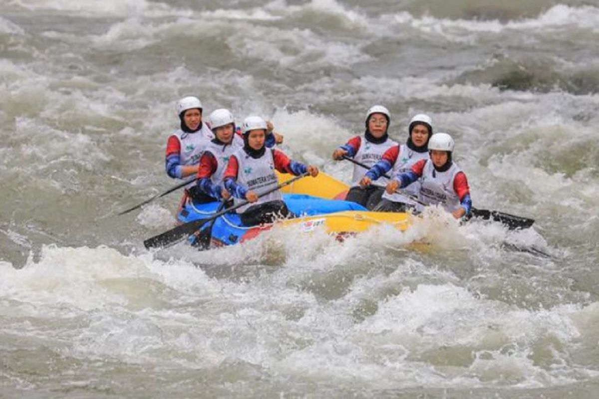 Sukses arung jeram di PON XXI pendorong sport tourism di Sumut