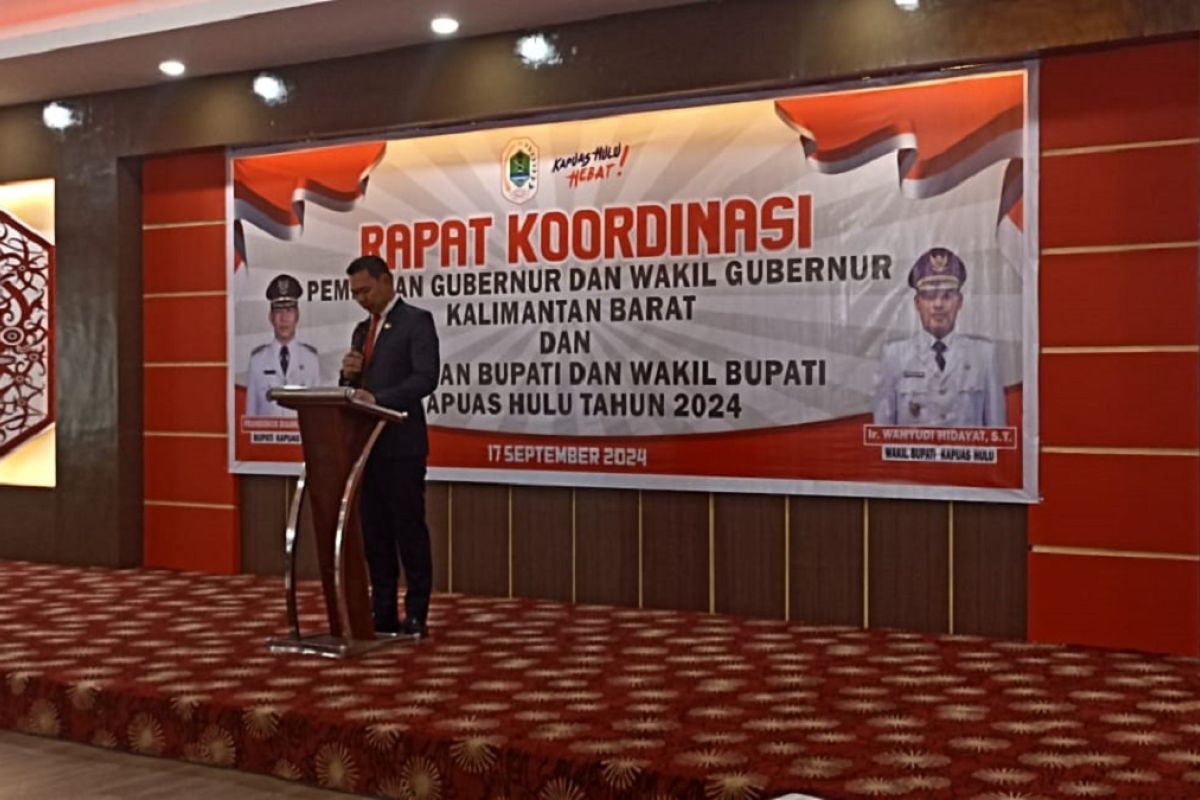 Camat dan kades di Kapuas Hulu diminta jaga keamanan jelang pilkada serentak 2024