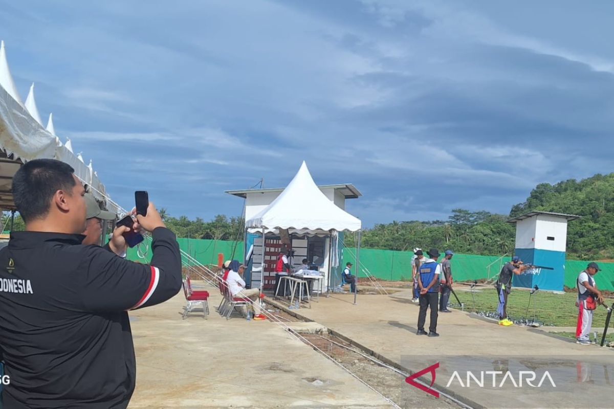 Arena menembak PON rubuh dan amblas, begini kata Menpora