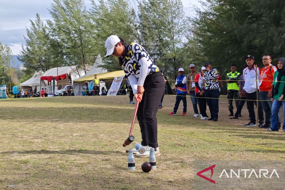 Woodball - Banten bawa pulang emas kedua dari single stroke putri