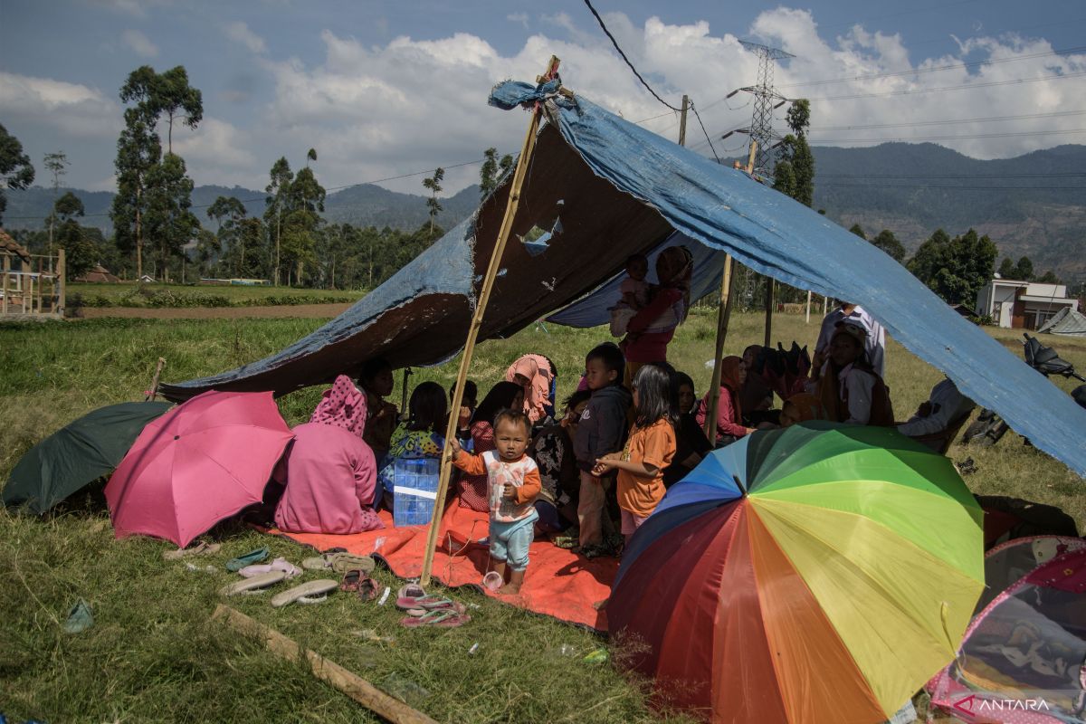 Ada 26 kali gempa susulan di Kabupaten Bandung hingga Senin sore