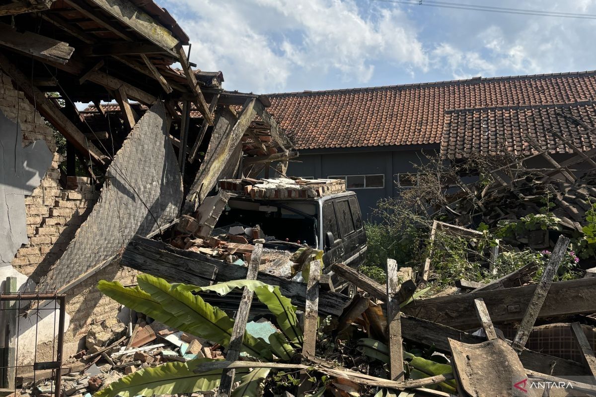 Bandung gempa, BPBD catat 700 rumah rusak, 82 korban luka