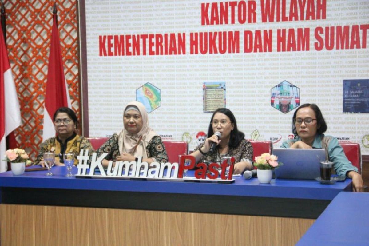 Kemenkumham Sumut bina 16 desa ciptakan masyarakat  sadar hukum