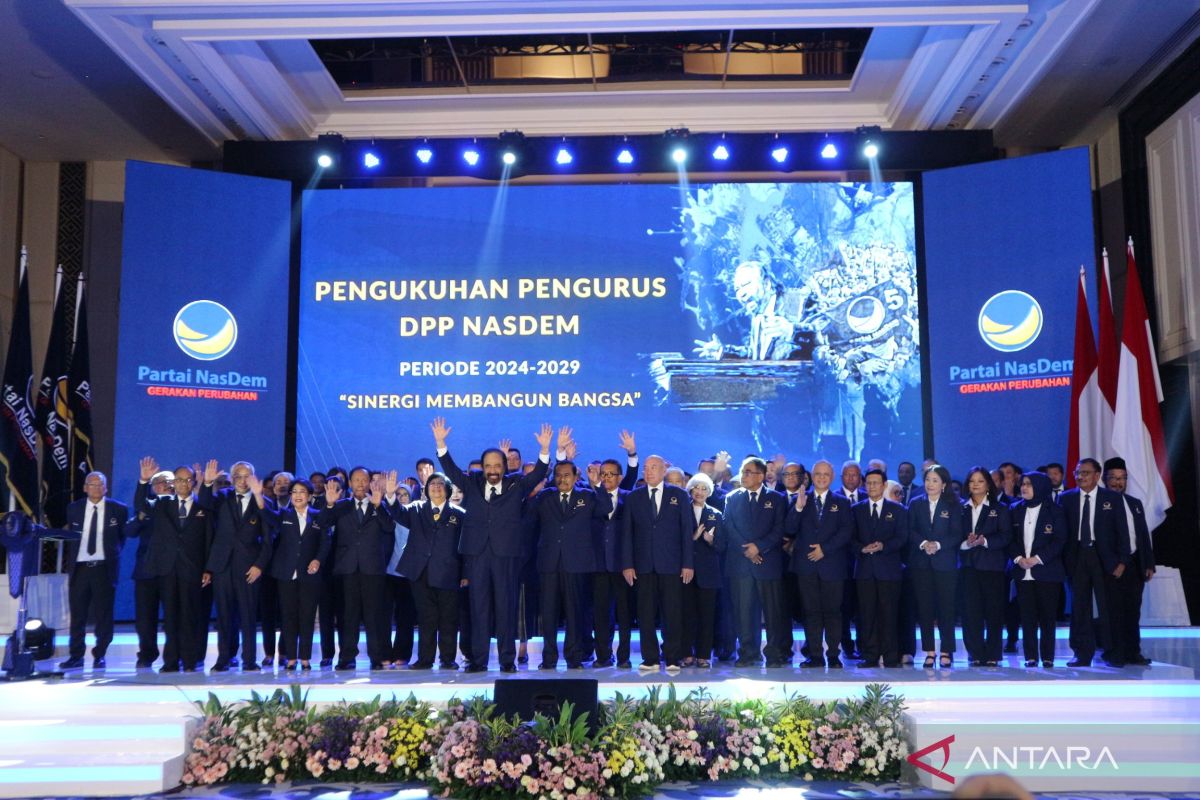 Ini susunan pengurus DPP Partai NasDem Periode 2024-2029