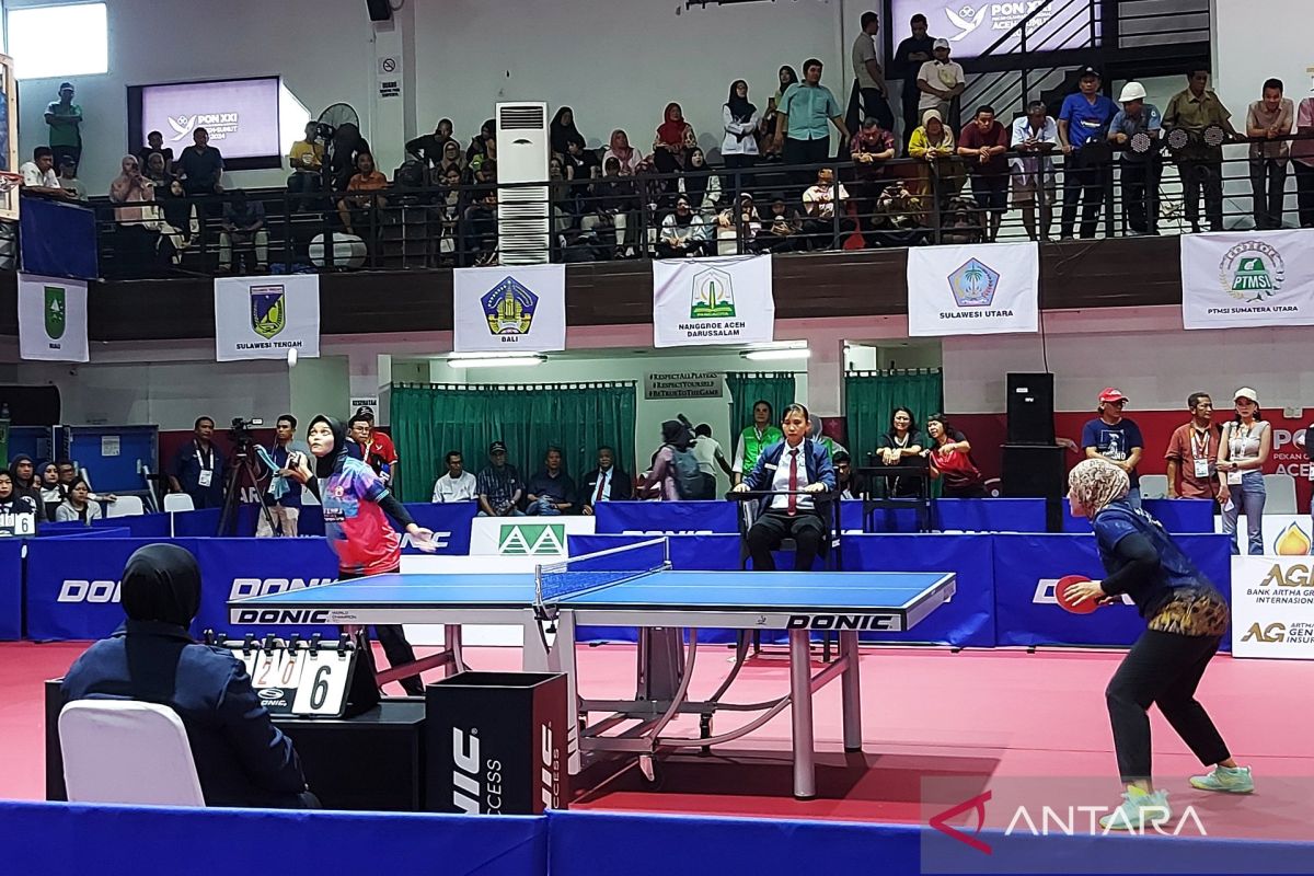 Tenis Meja - Jakarta sukses pertahankan gelar juara umum PON