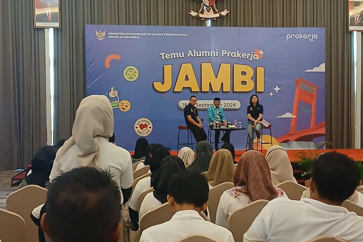 Manajemen program Prakerja pertemukan alumni di Jambi pastikan dampak positif program