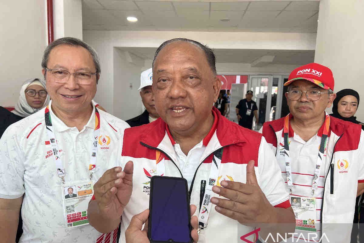 Ketum KONI sebut PON XXI Aceh-Sumut ditutup Menko PMK