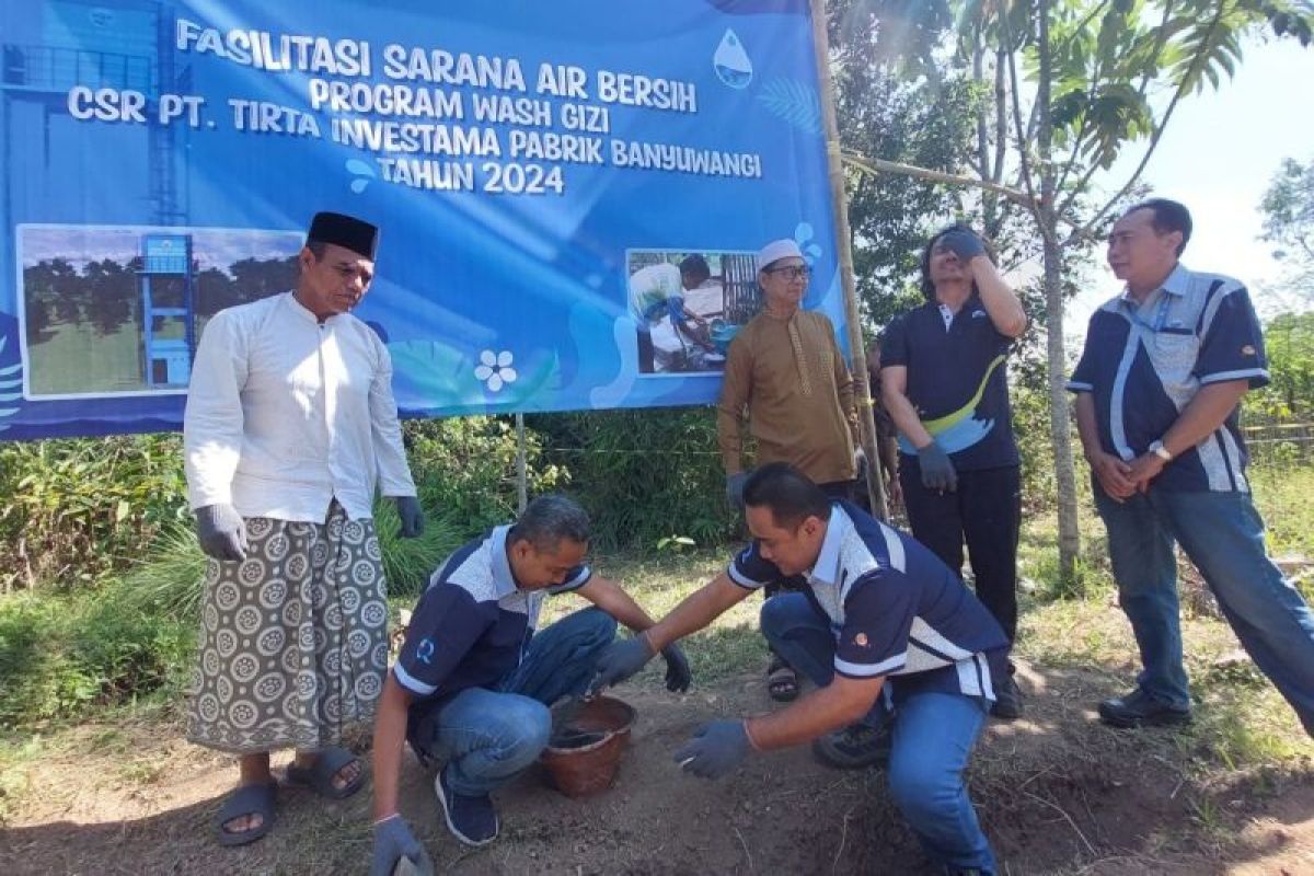 AQUA bantu sarana air bersih dan layak konsumsi bagi masyarakat Banyuwangi