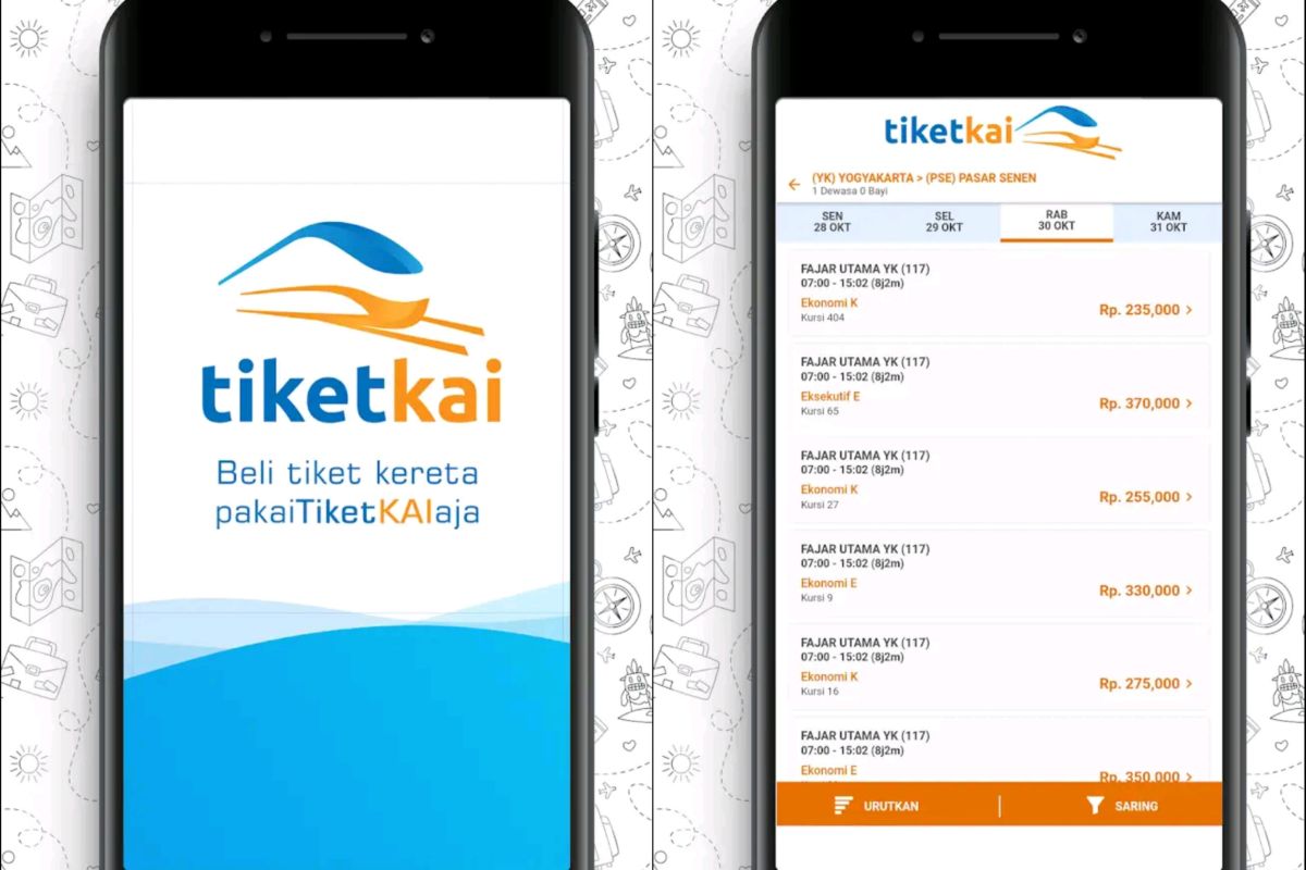 Cara daftar aplikasi Tiket KAI, beli tiket kereta jadi lebih mudah