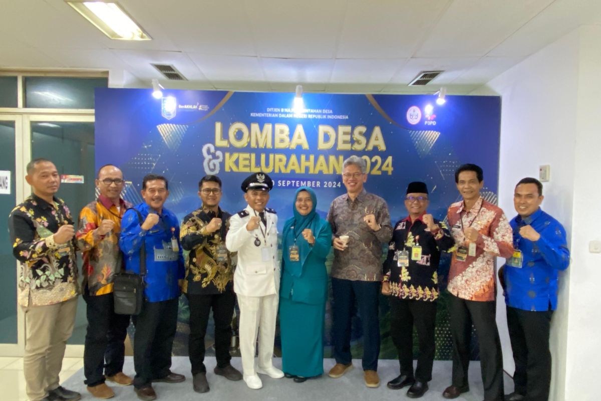 Kampung Dayun Riau finalis Lomba Desa dan Kelurahan Berprestasi Nasional 2024