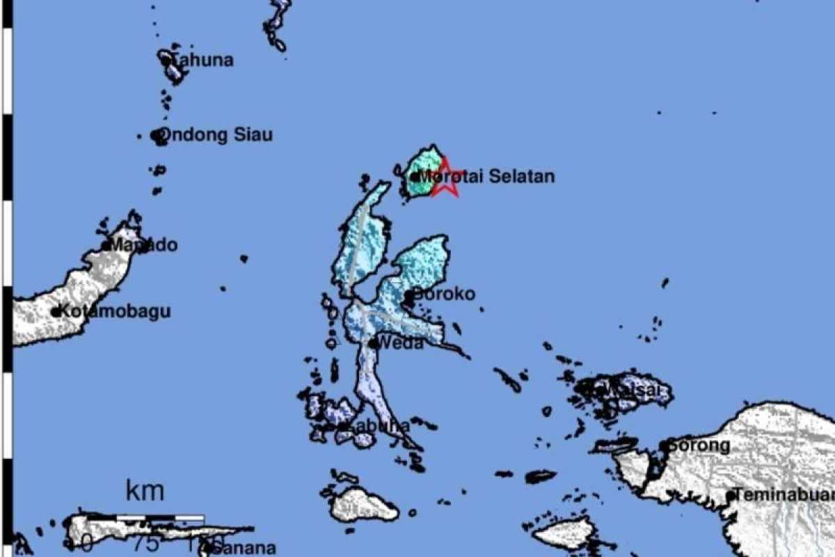 BMKG: Gempa Morotai akibat aktivitas subduksi lempeng laut Pasifik