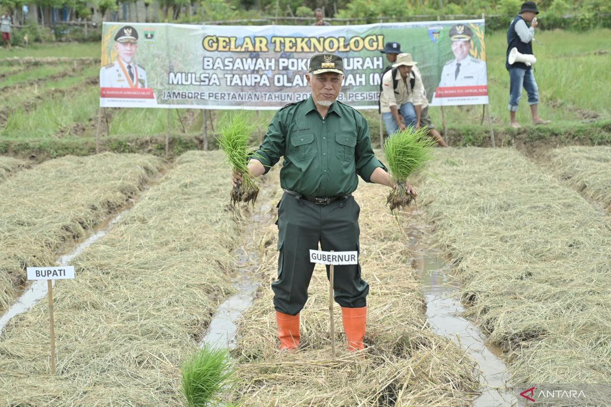 Dorong Pertanian Modern dan Mandiri, Gubernur Mahyeldi Buka Secara resmi Jambore Pertanian di Pessel