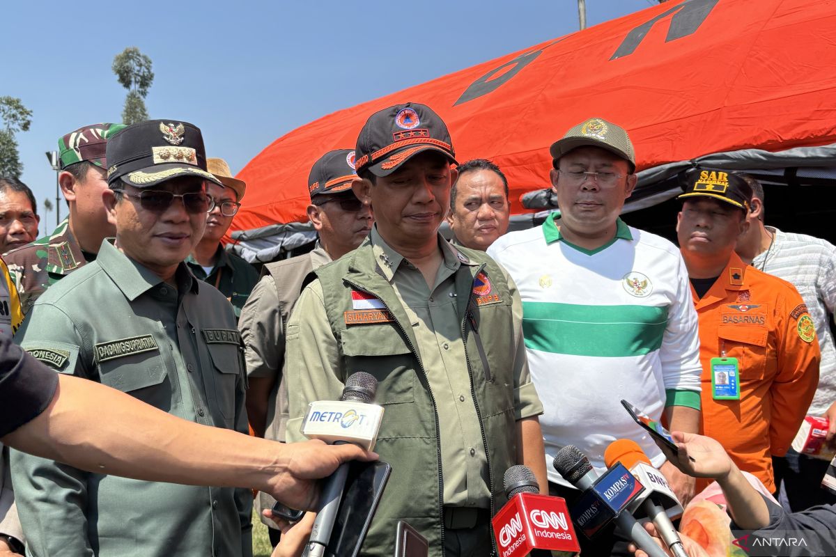 BNPB beri dukungan DSP Rp300 juta tangani gempa di Kabupaten Bandung