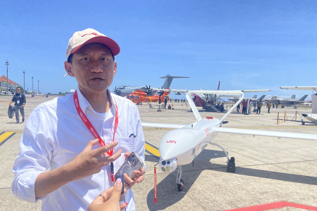 PT Len kenalkan pesawat nirawak canggih di Bali International Airshow 2024