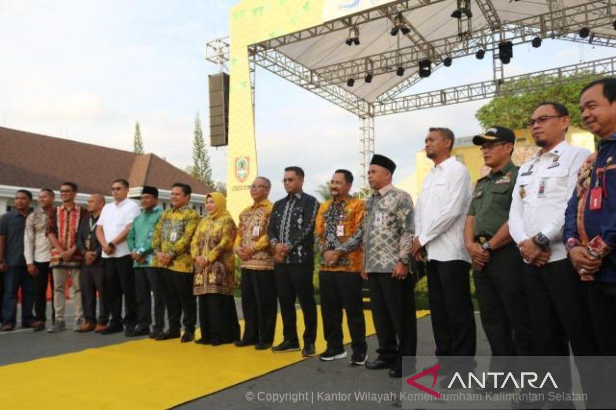 Kadivmin Kemenkumham Kalsel apresiasi pembukaan Kalsel Expo 2024