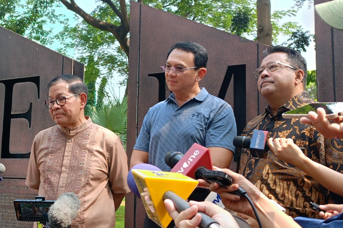 Pramono-Rano bahas soal kelanjutan Jakarta saat bertemu Ahok