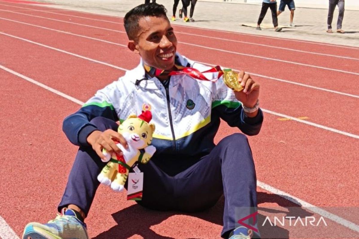 Rikki Simbolon sumbang 2 emas atletik PON untuk Jabar