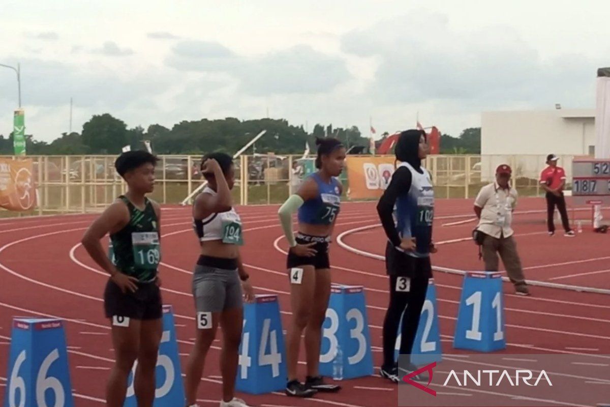 Atlet HST pecahkan rekor nasional lari 100 meter gawang putri pada PON XXI