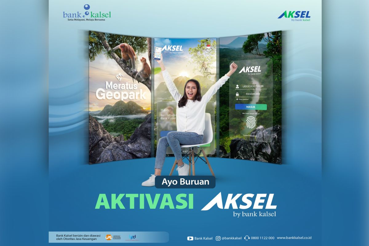 Bank Kalsel kampanyekan penggunaan aplikasi aksel by bank kalsel