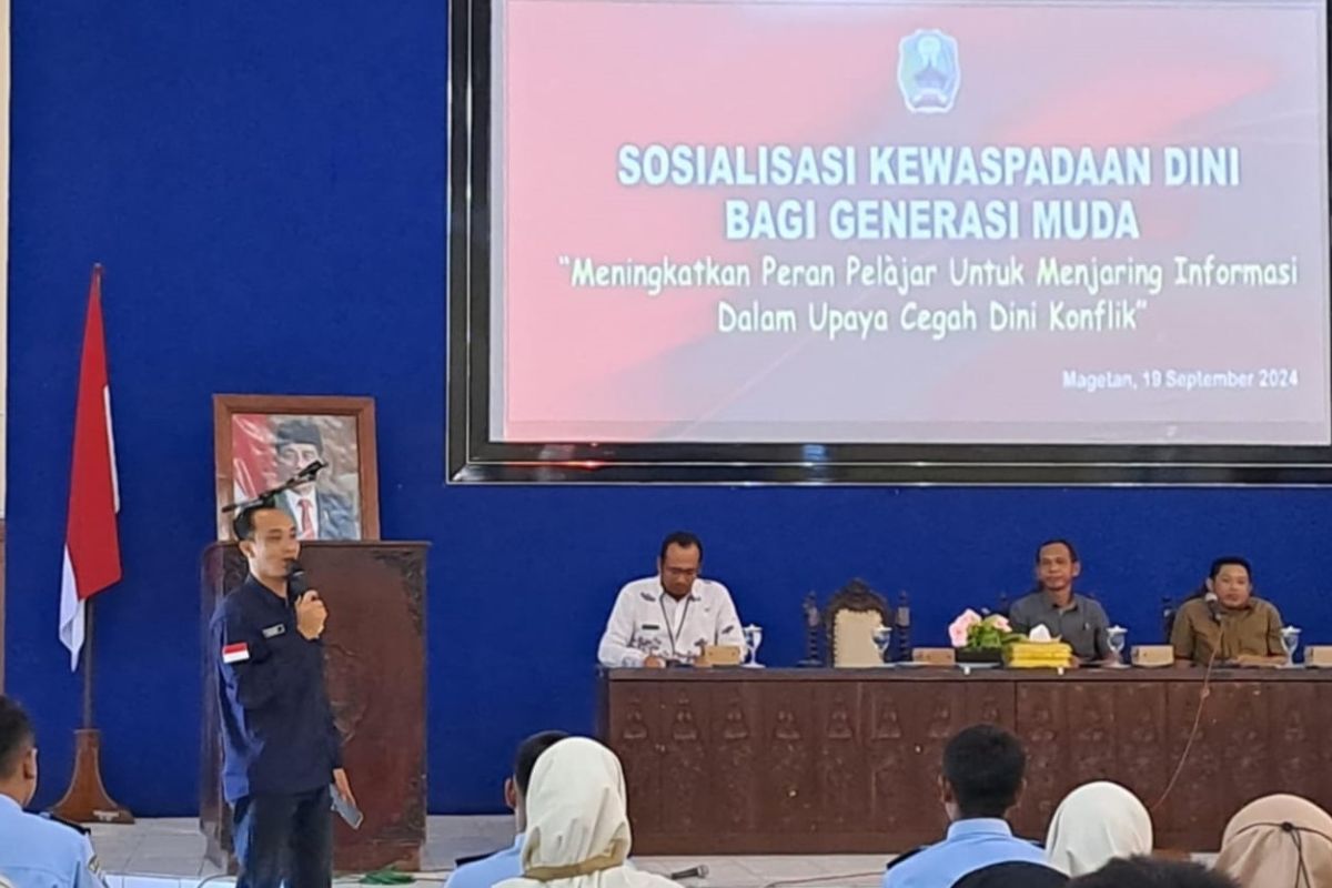 Pemkab Magetan tingkatkan peran pelajar cegah konflik di era digital