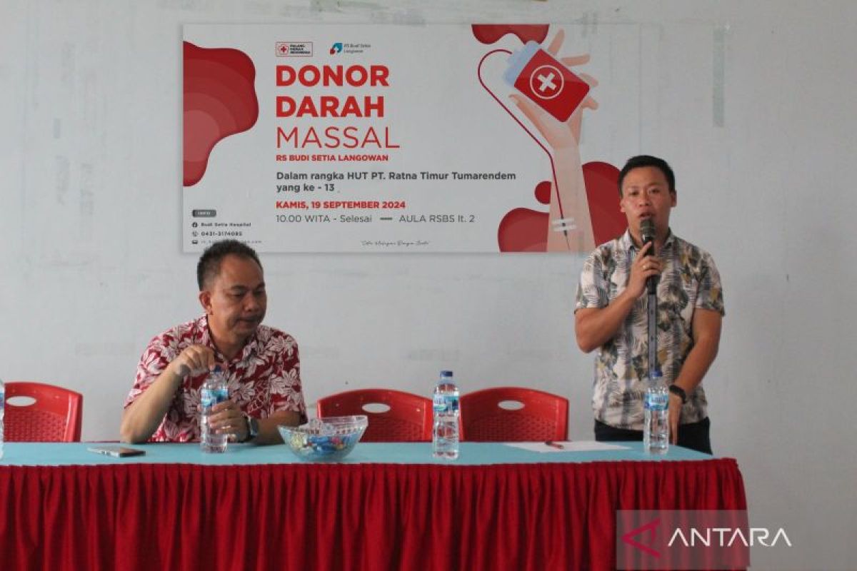 RS Budi Setia dan PMI donor darah penuhi kebutuhan di Sulut