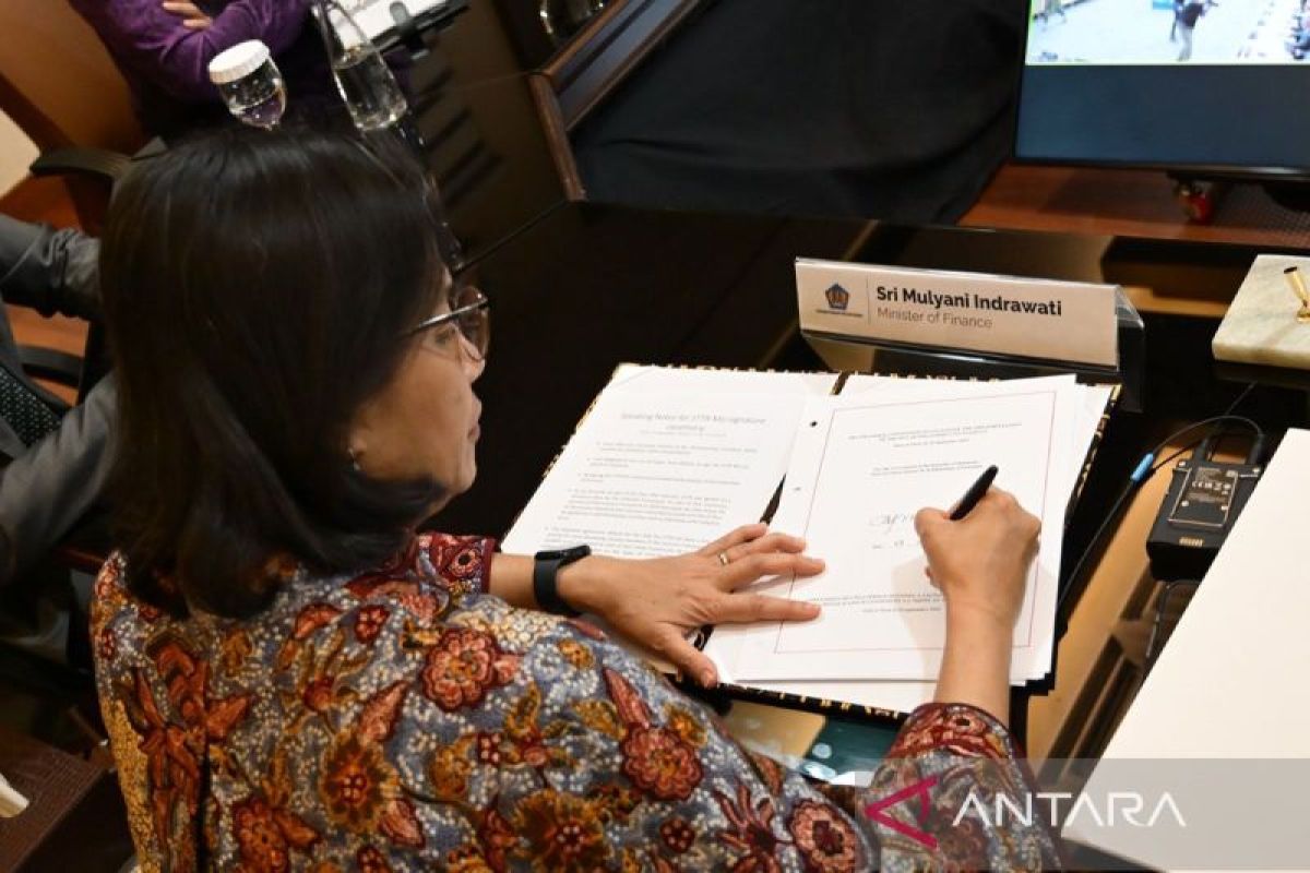 RI tanda tangani instrumen Pilar 2 MLI STTR guna tekan kompetisi pajak