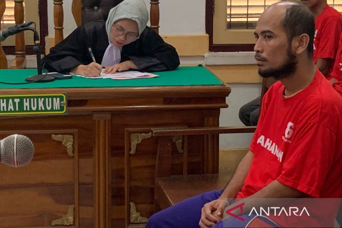 Pria terduga pengedar sabu-sabu tangkapan Polrestabes Medan jalani sidang perdana