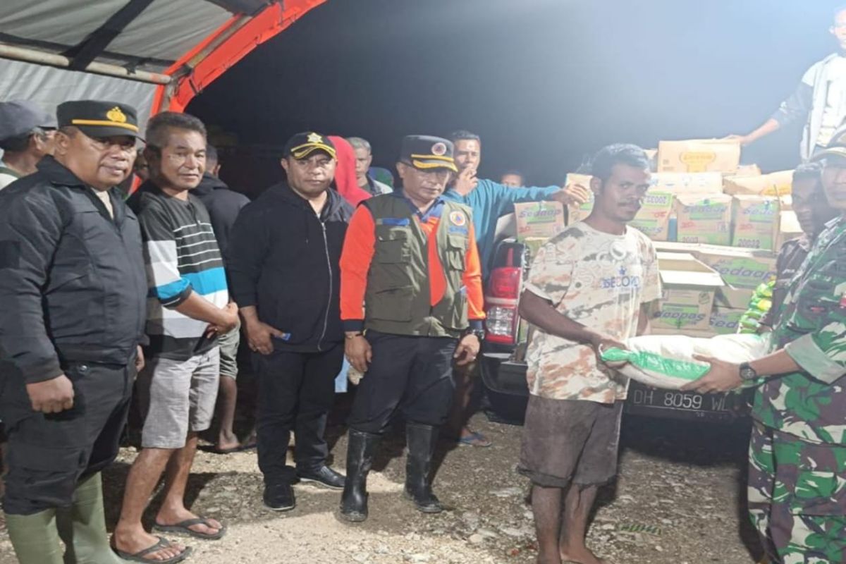 Pemerintah telah salurkan bantuan untuk korban banjir di Desa Bena NTT