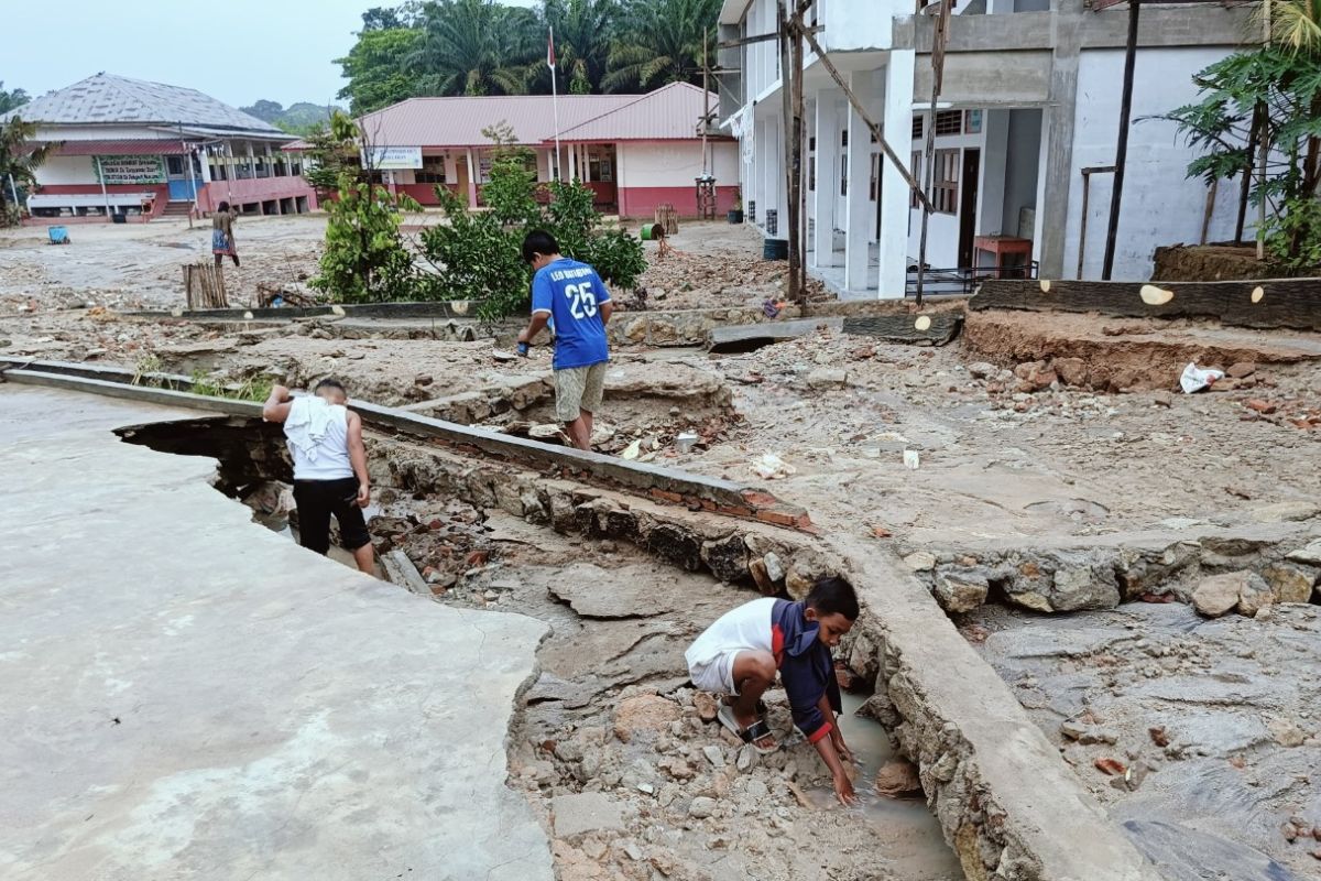 Peduli banjir Serbelawan, ini yang dilakukan PENA-IPM Sumut