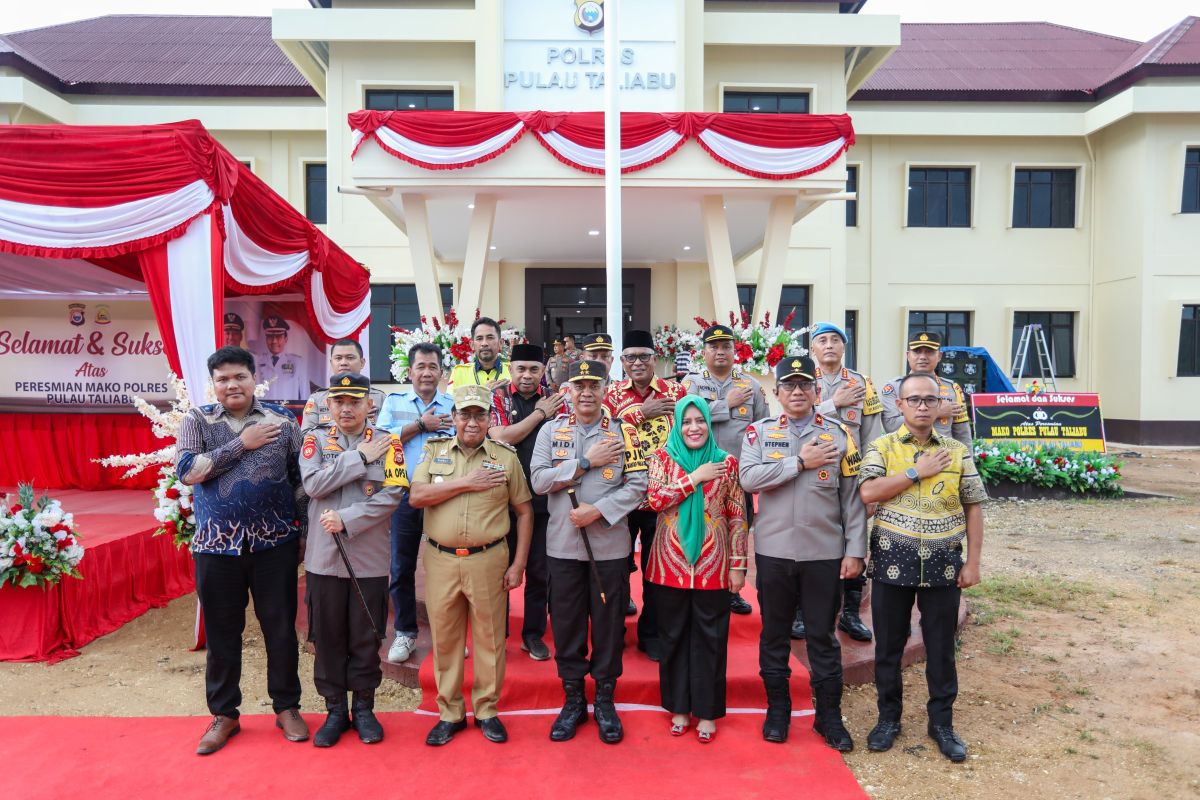 Mako Polres Pulau Taliabu diresmikan