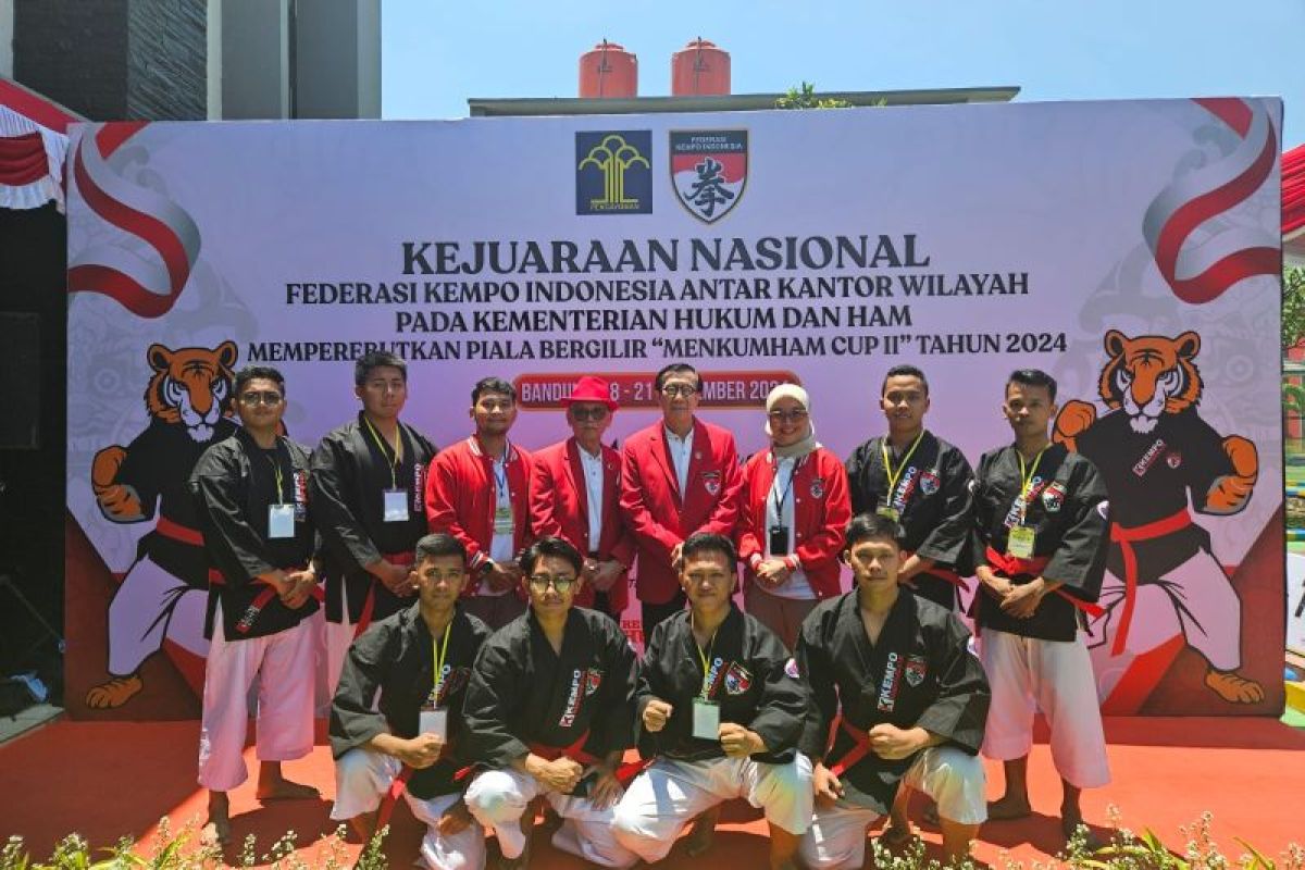 Ksatria Kemenkumham Banten berlaga di Kejurnas Kempo Menkumham Cup