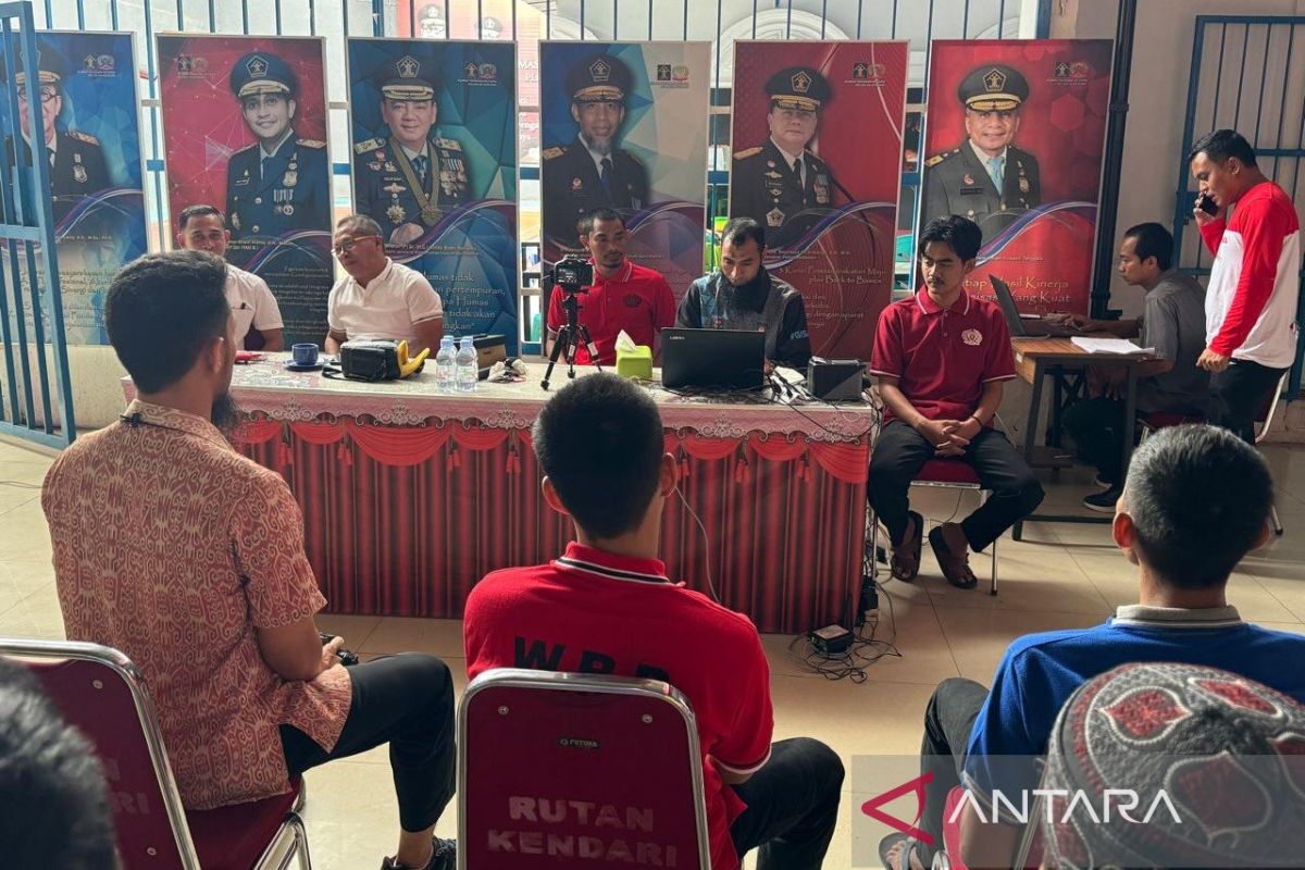 Rutan Kendari gandeng Dukcapil rekam KTP-e narapidana