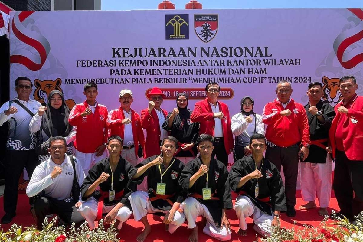 Kakanwil Kemenkumham Aceh motivasi atlet kempo