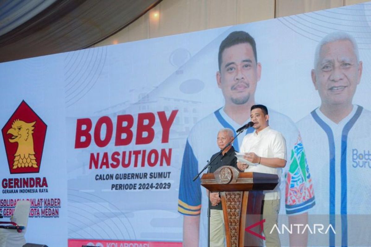 Menangkan Bobby-Surya, DPC Partai Gerindra Medan gelar deklarasi