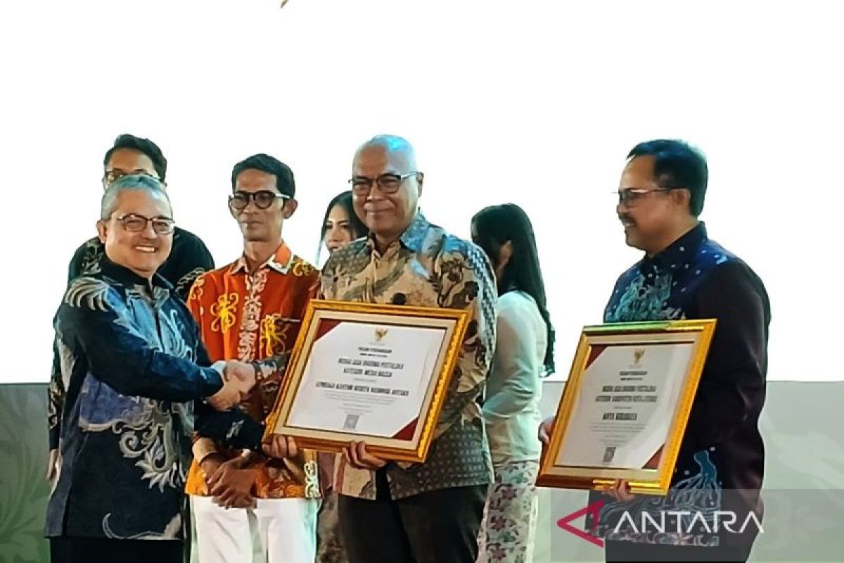 Pelopor literasi, ANTARA dapat penghargaan Nugra Jasa Dharma Pustaloka