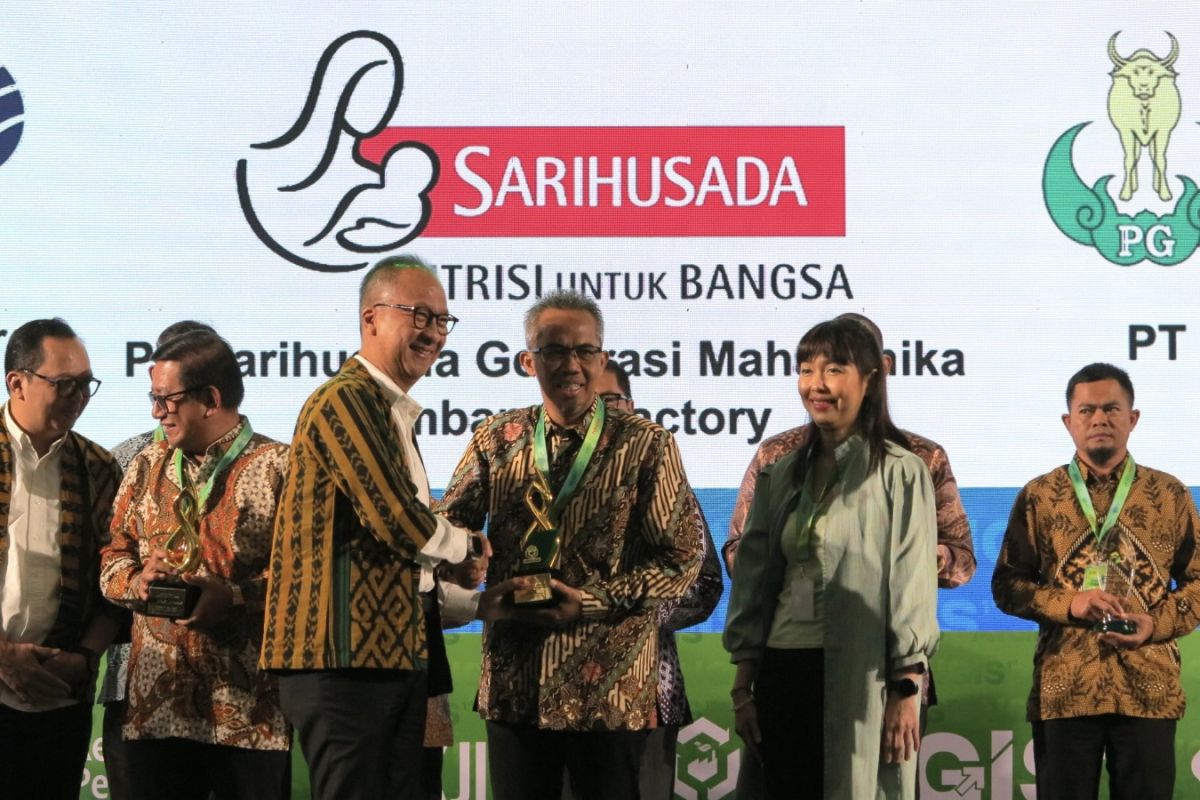 PT Sarihusada raih kinerja terbaik penerapan industri hijau AIGIS 2024