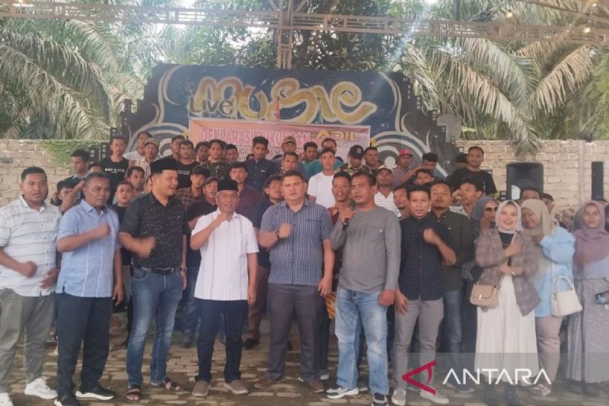 Pilkada Palas, GMP Adil deklarasi dukungan ke Paslon AZP - Ifdal