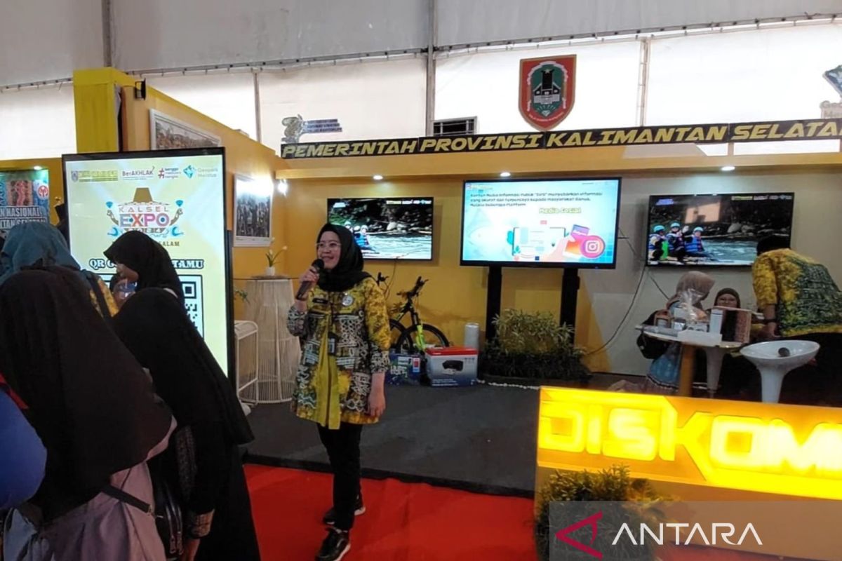 Diskominfo Kalsel perkenalkan media SIPU saat Kalsel Expo