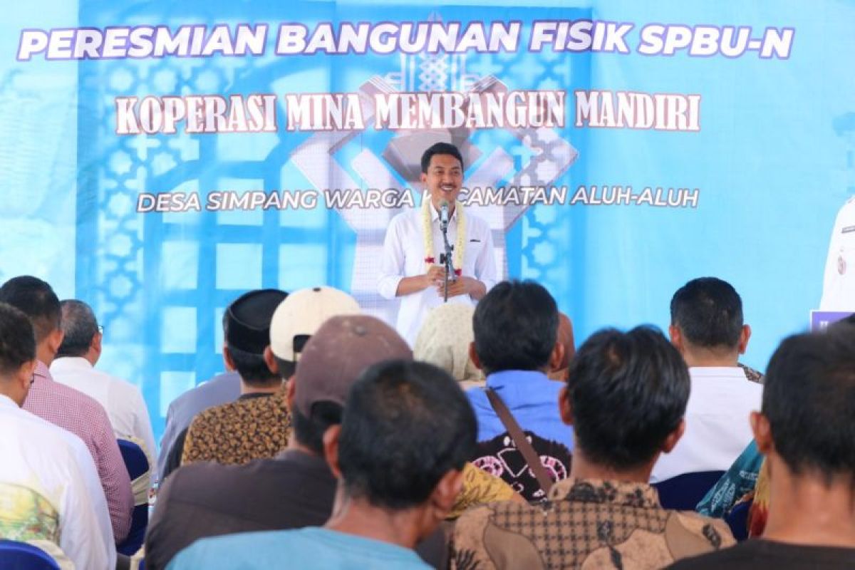 Bupati Banjar apresiasi SPBU-N milik koperasi bukti kemandirian desa