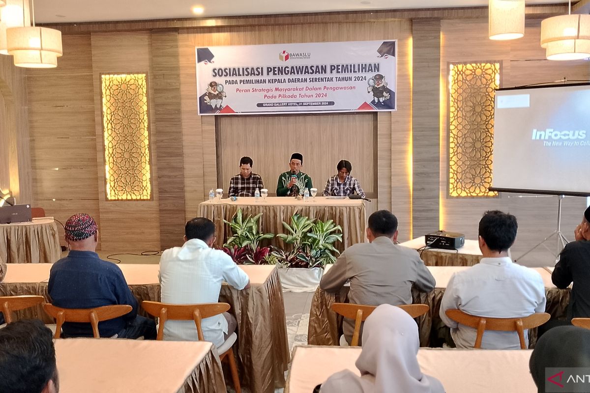 Panwaslu ABTB Bukittinggi sosialisasikan pengawasan pemilihan Pilkada 2024