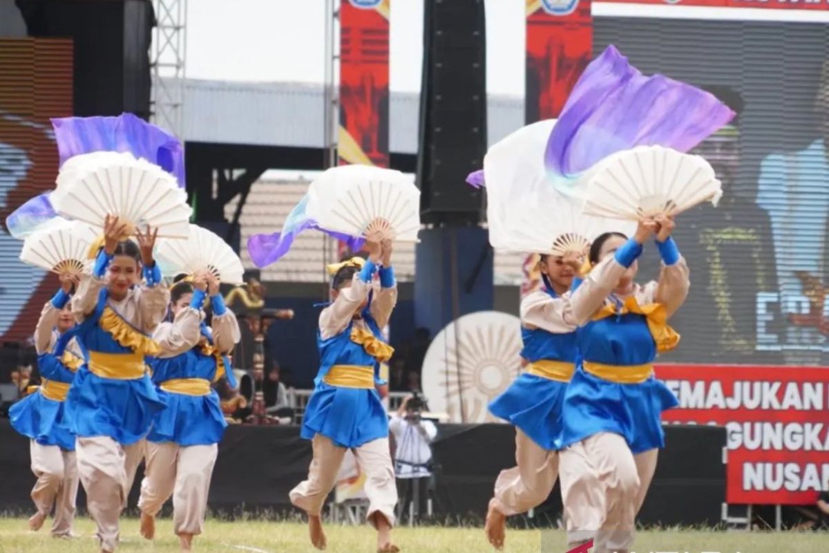 800 penari meriahkan Festival Erau 2024  di Kukar