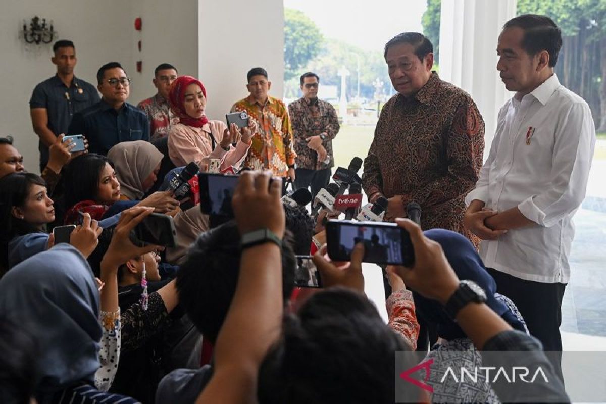 SBY pamit ke Jokowi, dapat amanah jadi Penasihat Khusus Aliansi Pembasmi Malaria