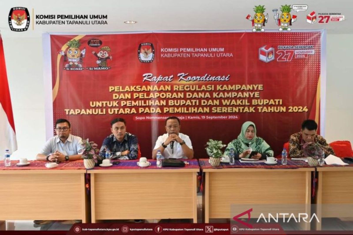 KPU Taput tetapkan DPT 226.579 pemilih