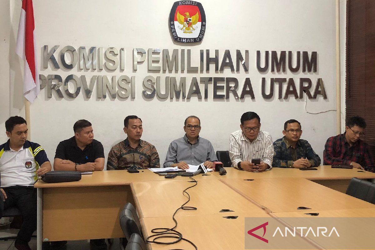 KPU Sumut tetapkan Bobby-Surya  dan Edi-Hasan peserta Pilkada 2024