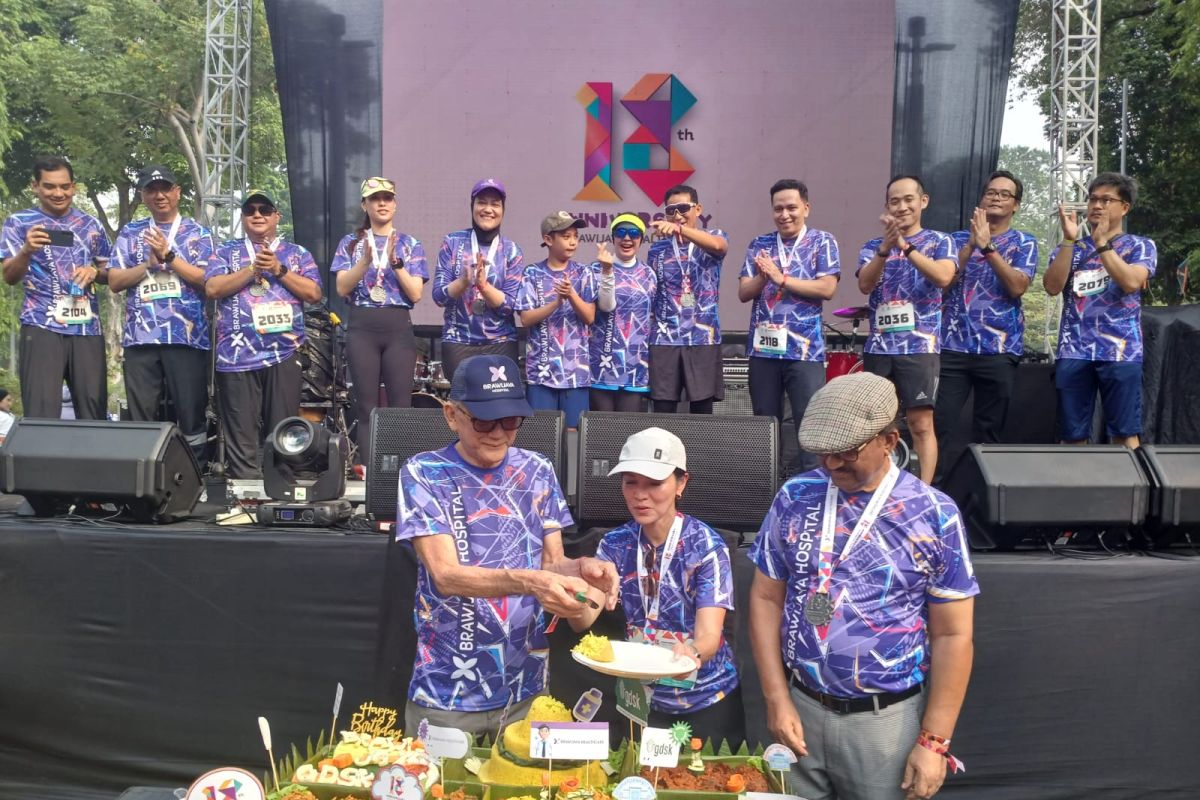 Semarak 18th Anniversary Brawijaya Healthcare gelar FunRun 5K